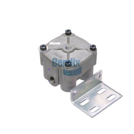 Bendix Valve, Relay, Brake, R-12, Vertical Delivery Ports, 4 Psi, 1/2 Del Port 102626N